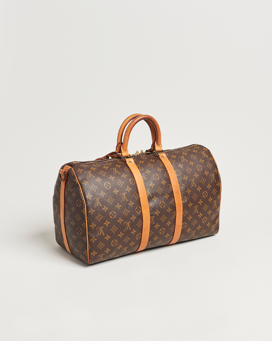 Herre | Louis Vuitton Pre-Owned Keepall Bandoulière 45 Monogram | Louis Vuitton Pre-Owned | Keepall Bandoulière 45 Monogram