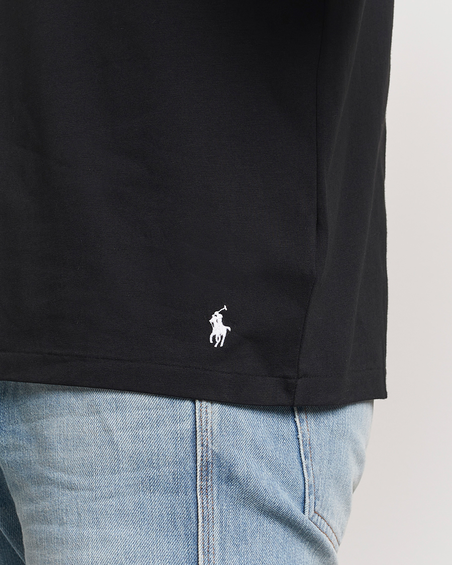 Herre | T-Shirts | Polo Ralph Lauren | Logo Cotton Jersey Sleep T-Shirt Black