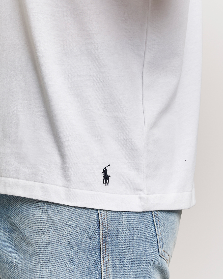 Herre | T-Shirts | Polo Ralph Lauren | Logo Cotton Jersey Sleep T-Shirt White
