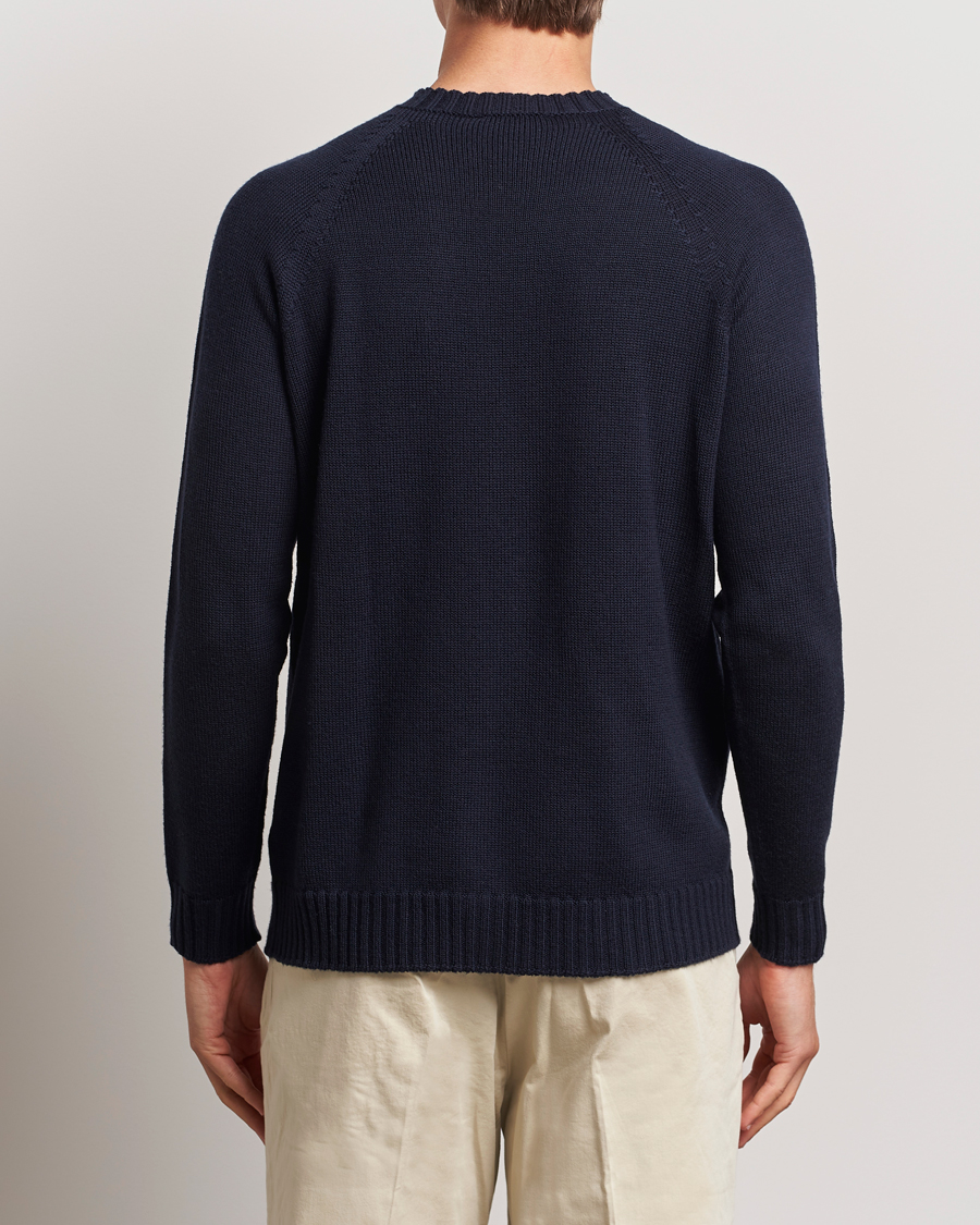 Herre | Trøjer | John Smedley | Denver Extra Fine Merino Crew Neck Midnight