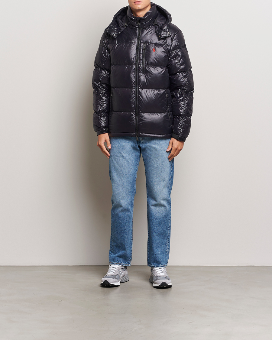 Herre | Jakker | Polo Ralph Lauren | El Cap High Gloss Down Jacket Polo Black Glossy