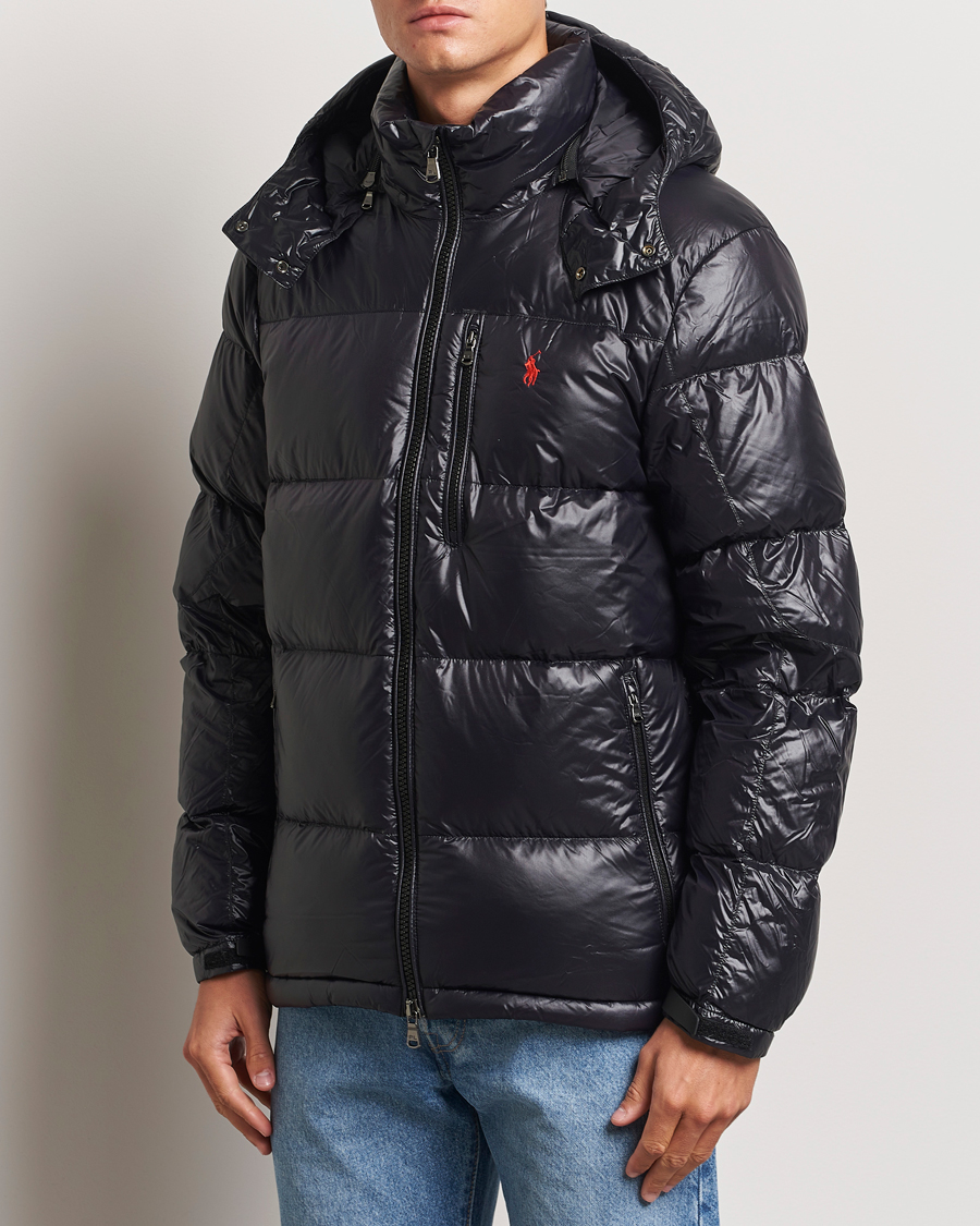 Herre | Jakker | Polo Ralph Lauren | El Cap High Gloss Down Jacket Polo Black Glossy