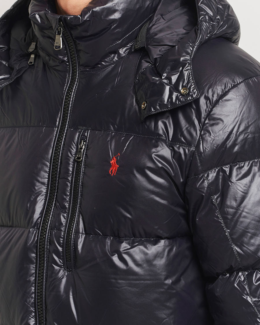 Herre | Jakker | Polo Ralph Lauren | El Cap High Gloss Down Jacket Polo Black Glossy