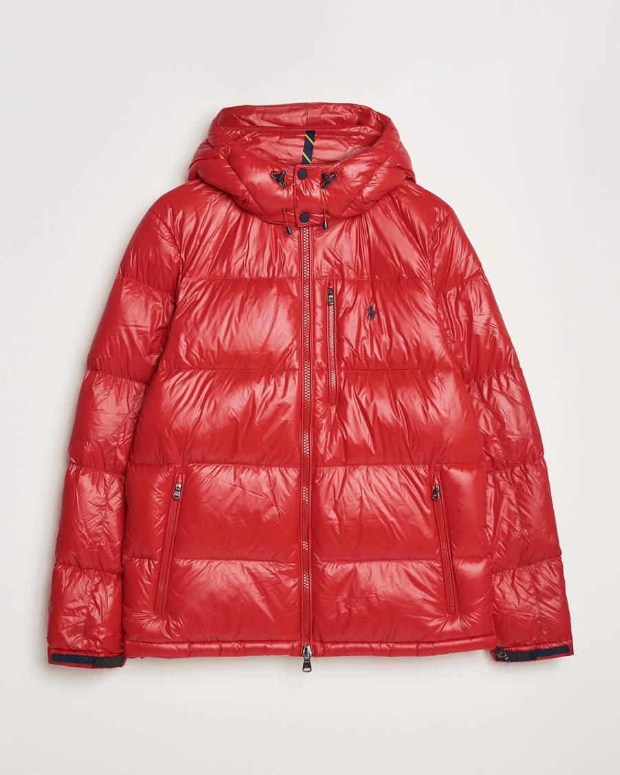 Herre | Jakker | Polo Ralph Lauren | El Cap High Gloss Down Jacket RL 2000 Red Glossy