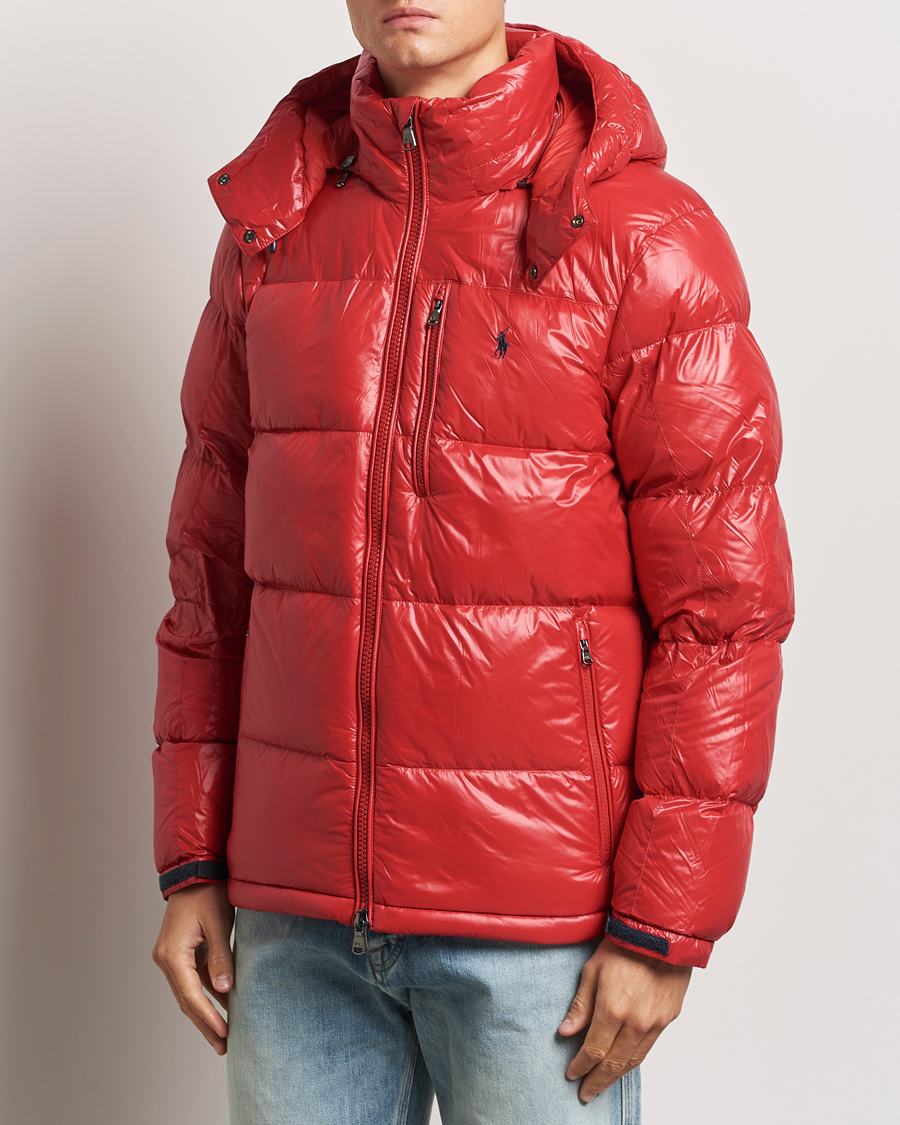 Herre | Jakker | Polo Ralph Lauren | El Cap High Gloss Down Jacket RL 2000 Red Glossy