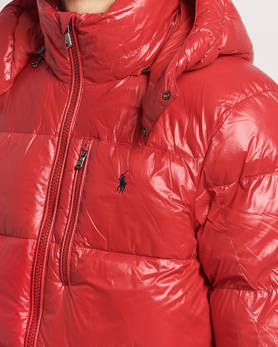 Herre | Jakker | Polo Ralph Lauren | El Cap High Gloss Down Jacket RL 2000 Red Glossy