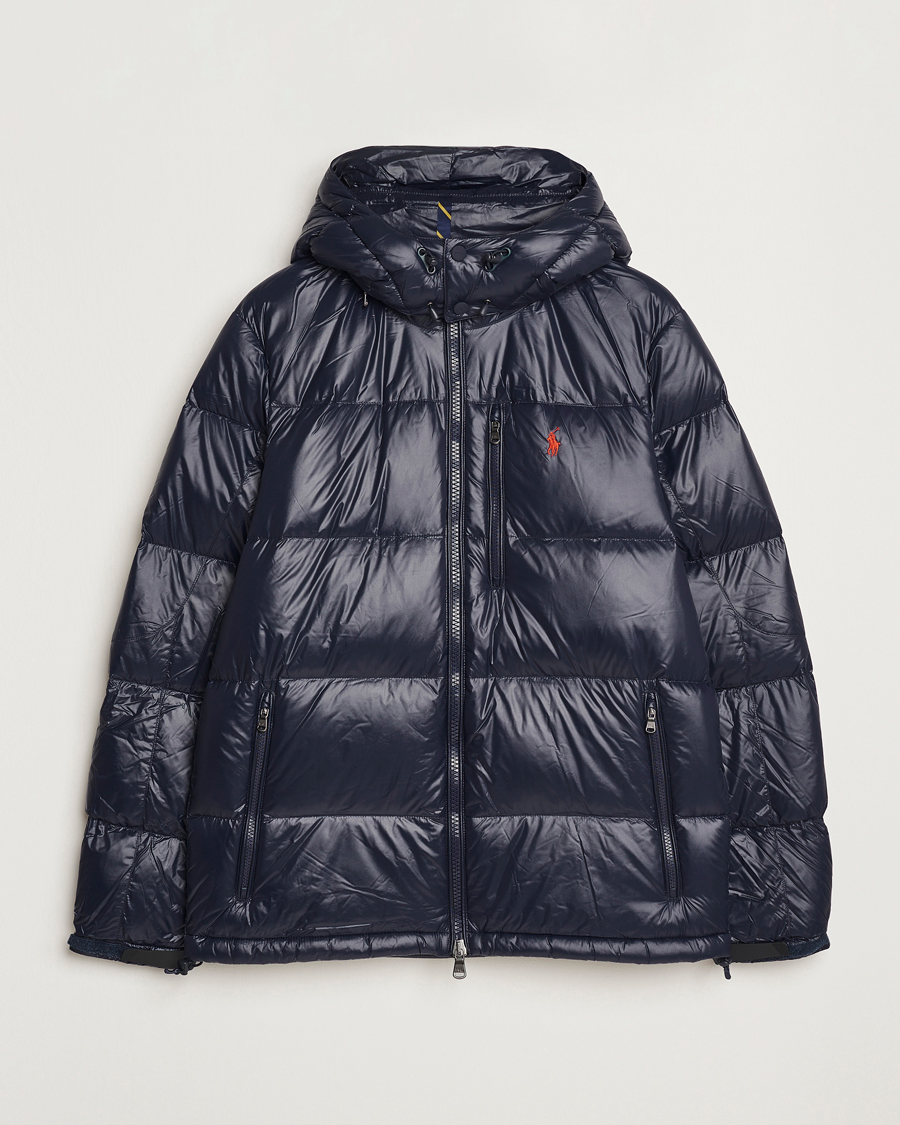 Herre | Jakker | Polo Ralph Lauren | El Cap High Gloss Down Jacket Collection Navy Glossy
