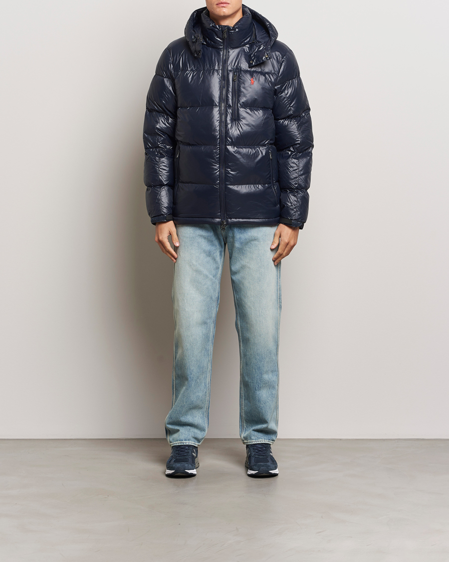 Herre | Jakker | Polo Ralph Lauren | El Cap High Gloss Down Jacket Collection Navy Glossy