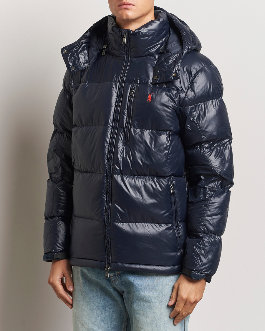 Herre | Jakker | Polo Ralph Lauren | El Cap High Gloss Down Jacket Collection Navy Glossy