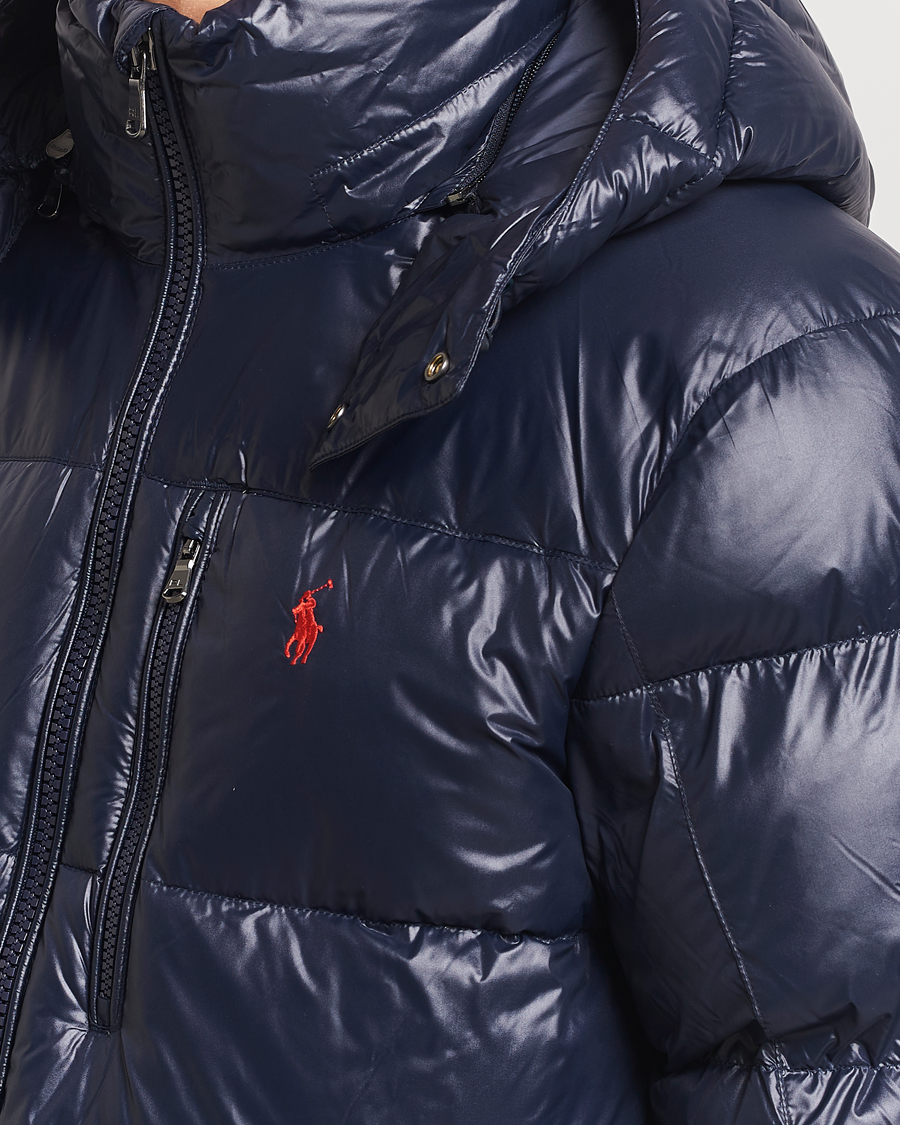 Herre | Jakker | Polo Ralph Lauren | El Cap High Gloss Down Jacket Collection Navy Glossy