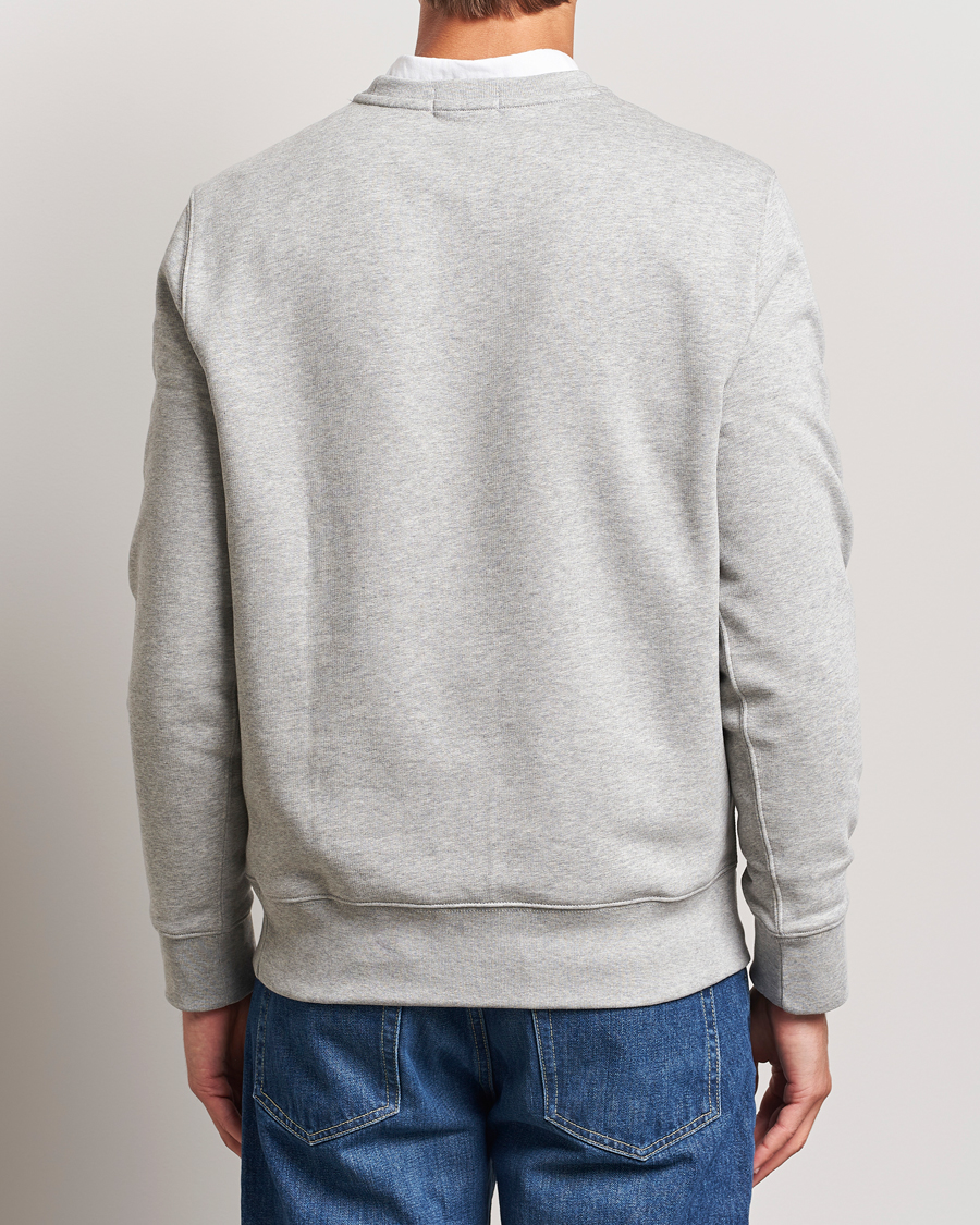 Herre | Trøjer | Polo Ralph Lauren | Crew Neck Sweatshirt Andover Heather Denim Bear