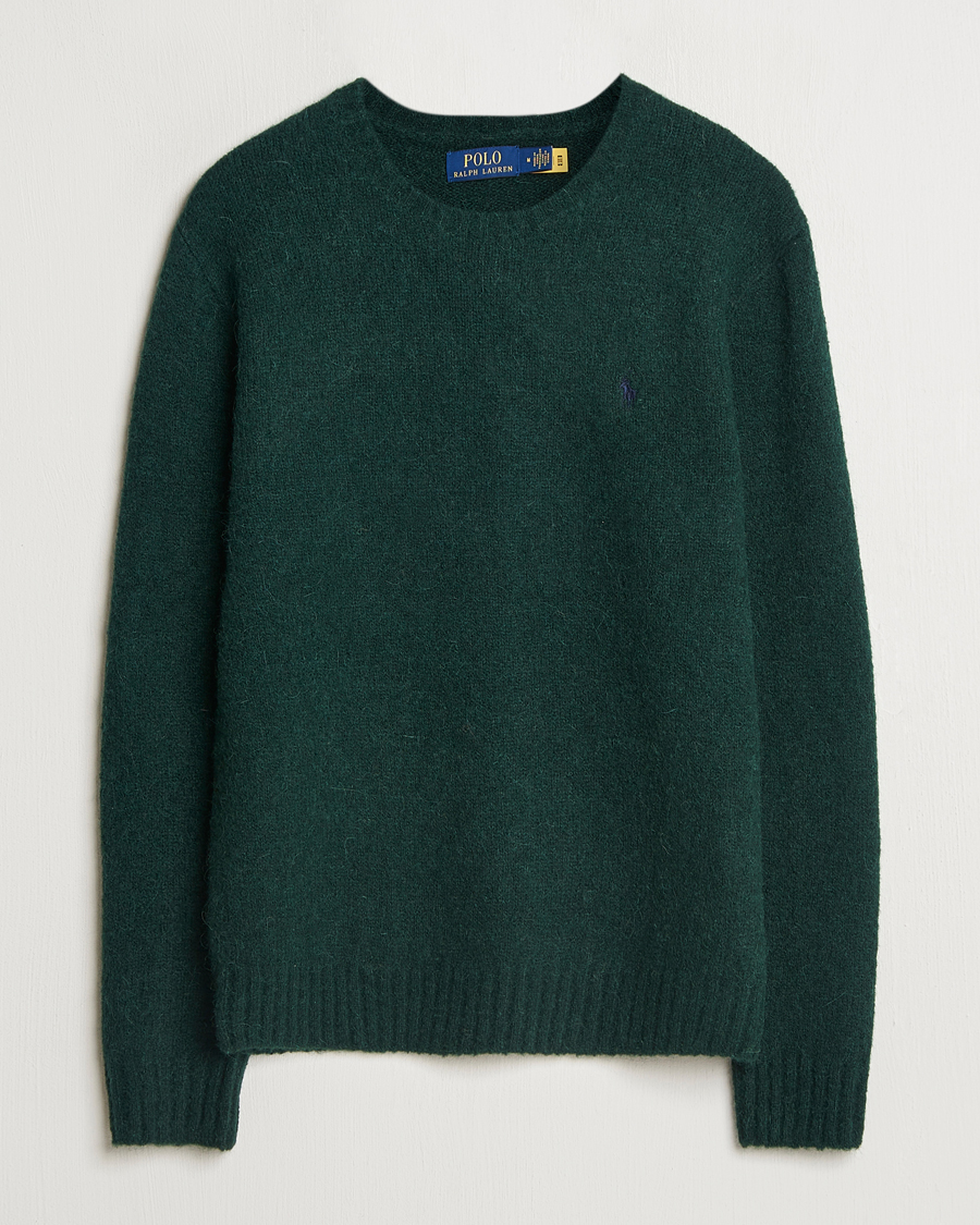 Herre | Trøjer | Polo Ralph Lauren | Alpaca Crew Neck Sweater Moss Agate