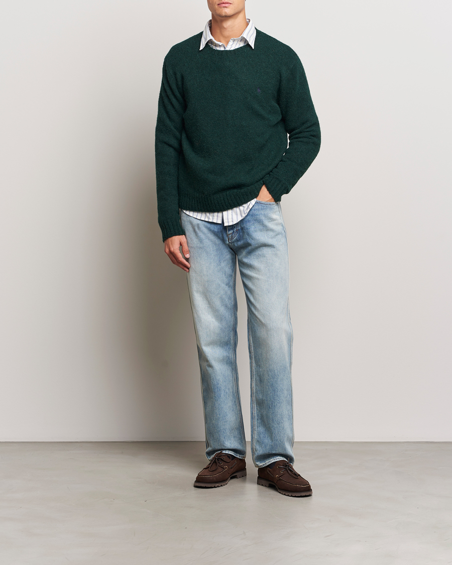 Herre | Trøjer | Polo Ralph Lauren | Alpaca Crew Neck Sweater Moss Agate