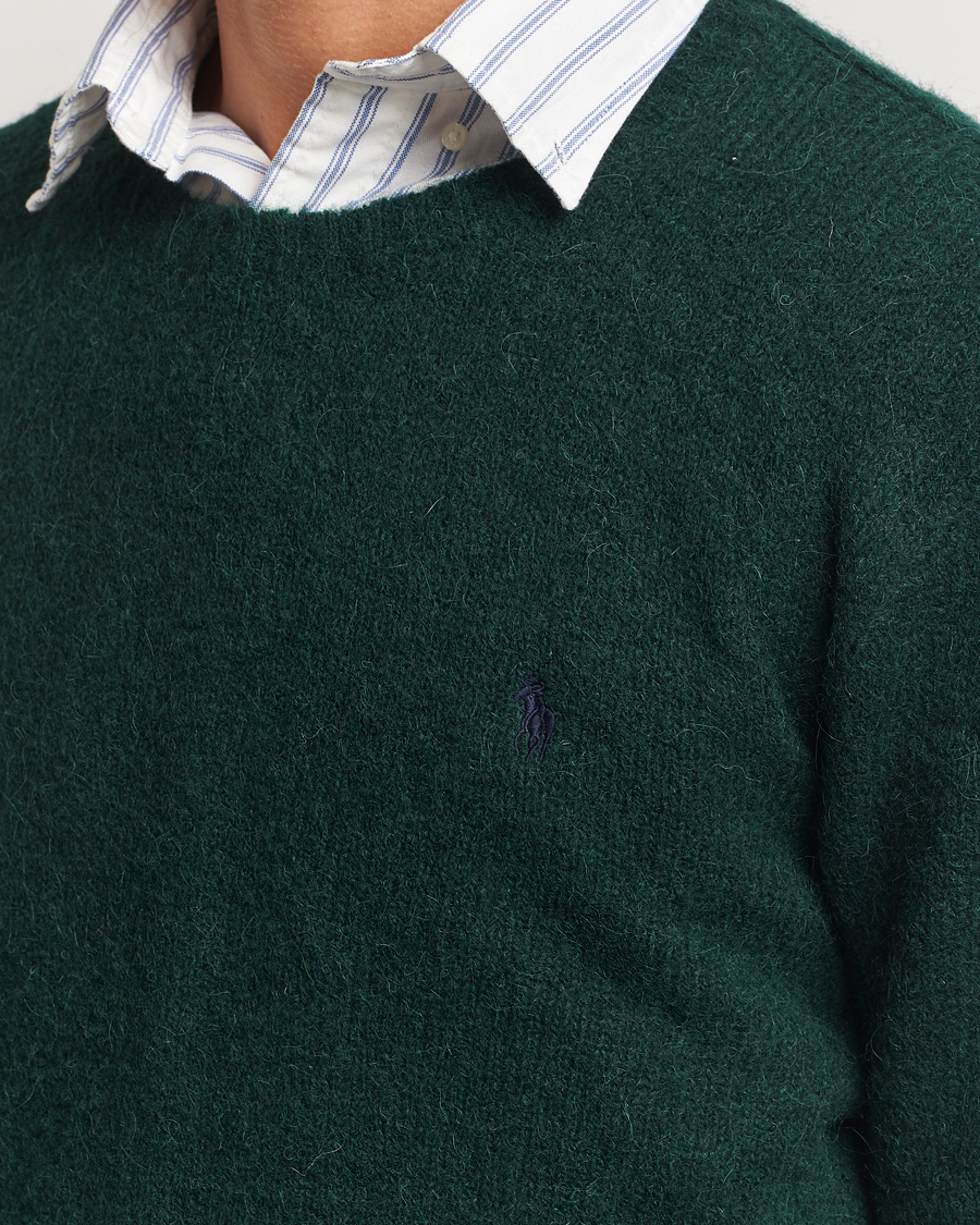 Herre | Trøjer | Polo Ralph Lauren | Alpaca Crew Neck Sweater Moss Agate
