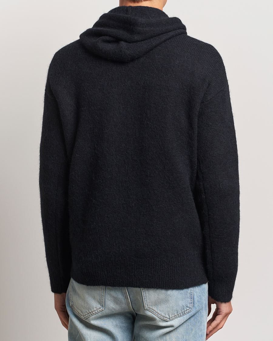 Herre | Trøjer | Polo Ralph Lauren | Alpaca Hoodie Polo Black