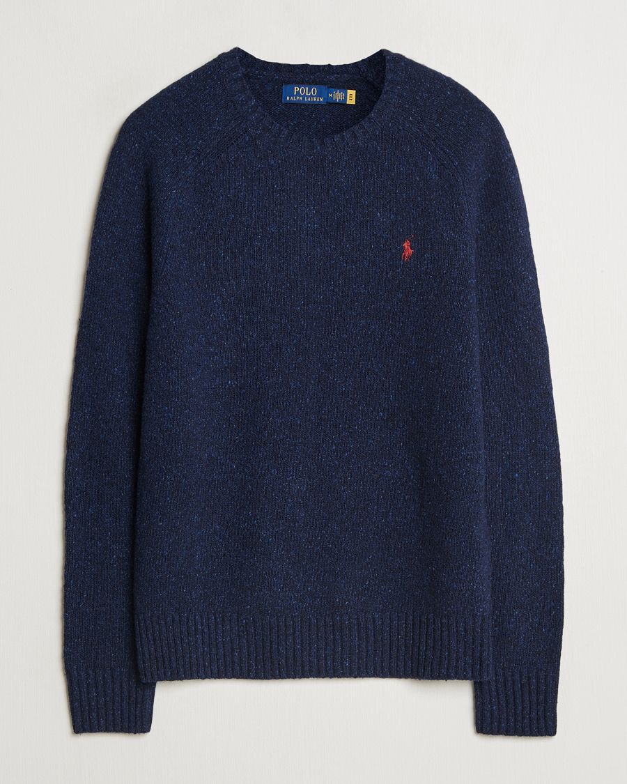 Herre | Trøjer | Polo Ralph Lauren | Donegal Sweater Ancient Navy