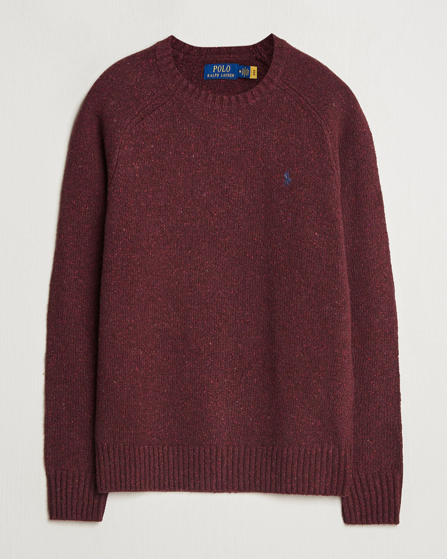 Herre | Trøjer | Polo Ralph Lauren | Donegal Sweater Aged Wine