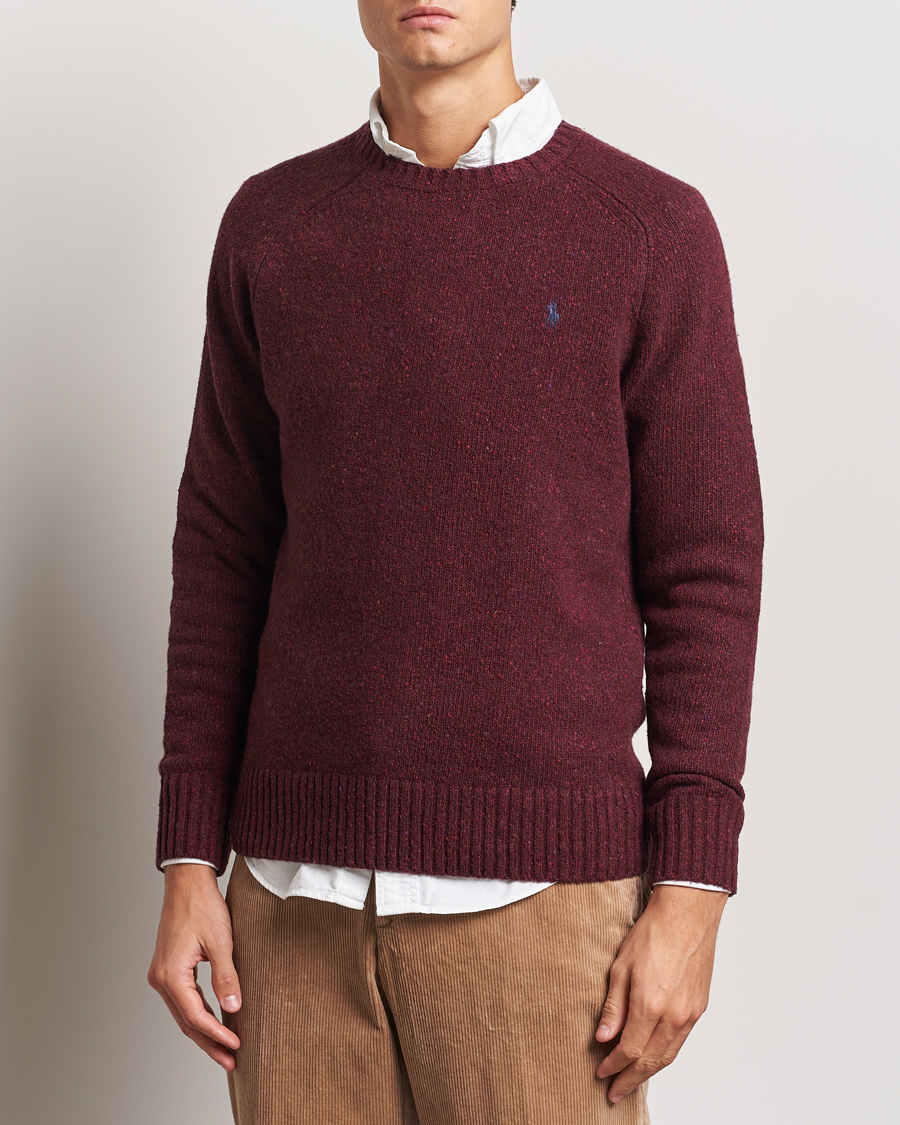 Herre | Trøjer | Polo Ralph Lauren | Donegal Sweater Aged Wine