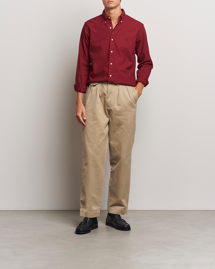 Herre | Skjorter | Polo Ralph Lauren | Custom Slim Fit Oxford Shirt Red Carpet