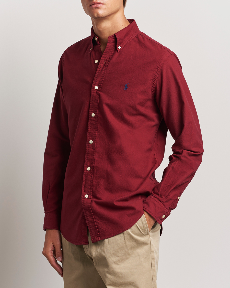Herre | Skjorter | Polo Ralph Lauren | Custom Slim Fit Oxford Shirt Red Carpet