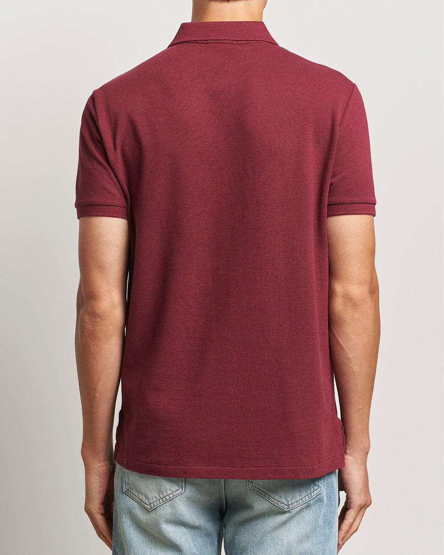 Herre | Polotrøjer | Polo Ralph Lauren | Custom Slim Fit Polo Vintage Port Heather
