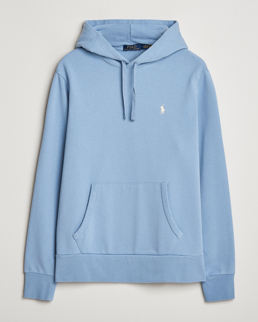 Herre | Trøjer | Polo Ralph Lauren | Loopback Terry Hoodie Channel Blue