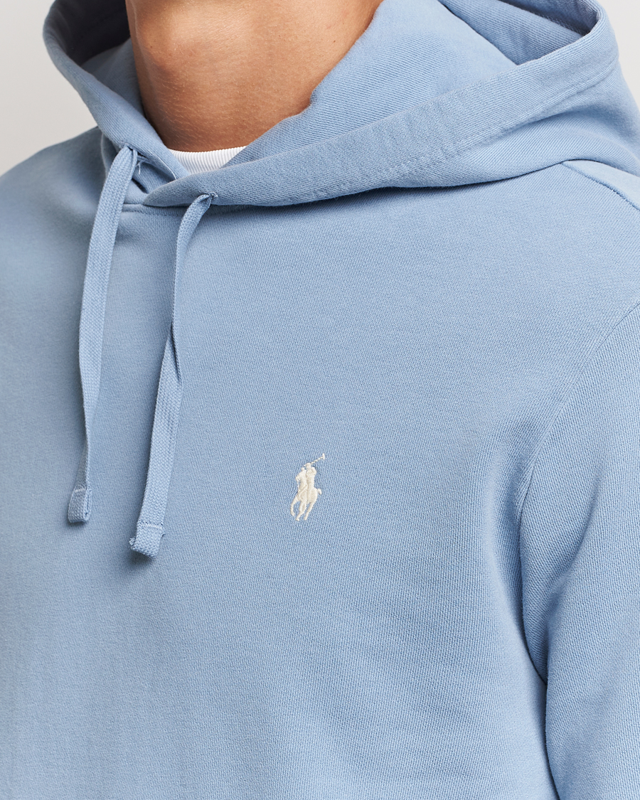 Herre | Trøjer | Polo Ralph Lauren | Loopback Terry Hoodie Channel Blue