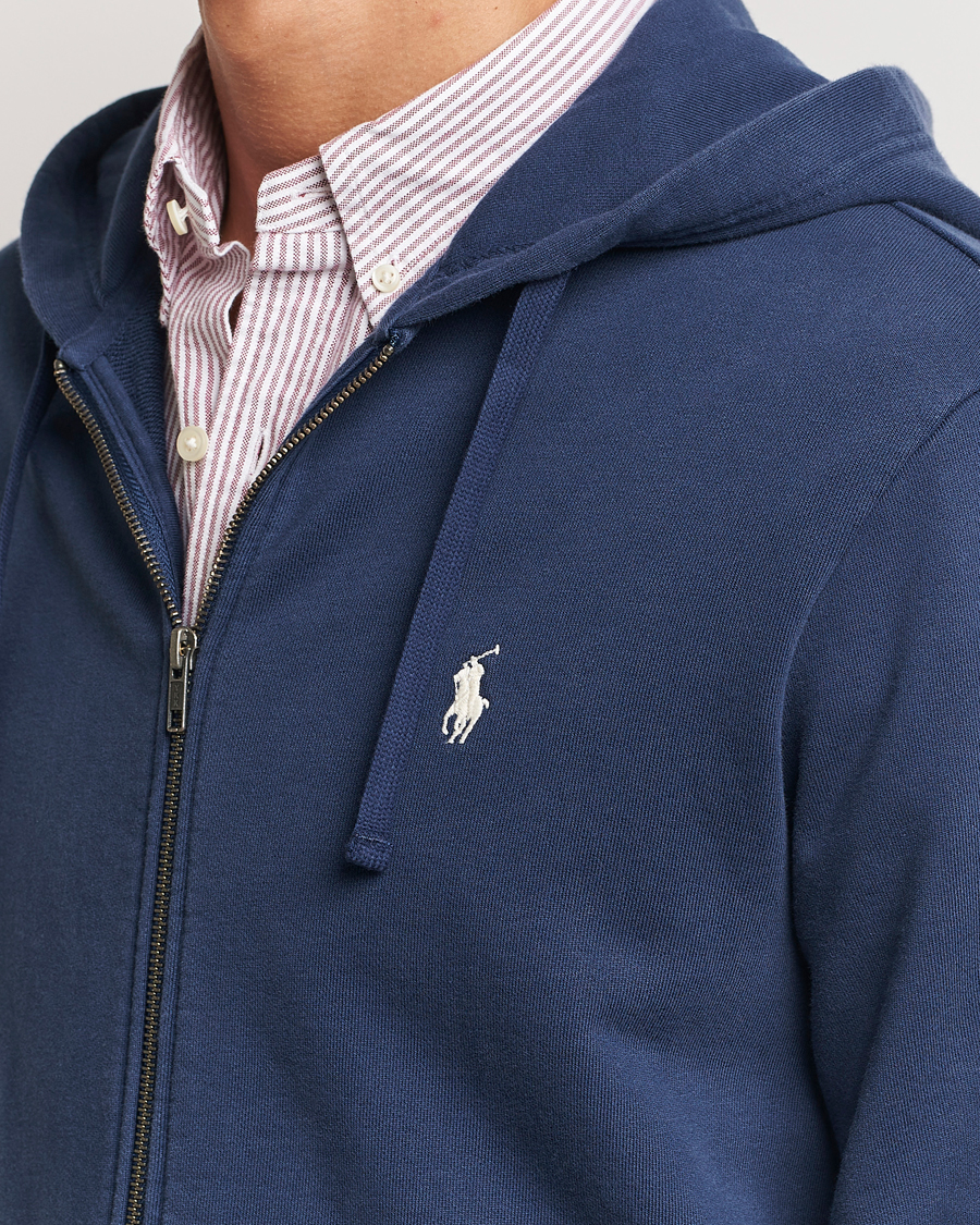 Herre | Trøjer | Polo Ralph Lauren | Loopback Terry Full-Zip Hoodie Cruise Navy