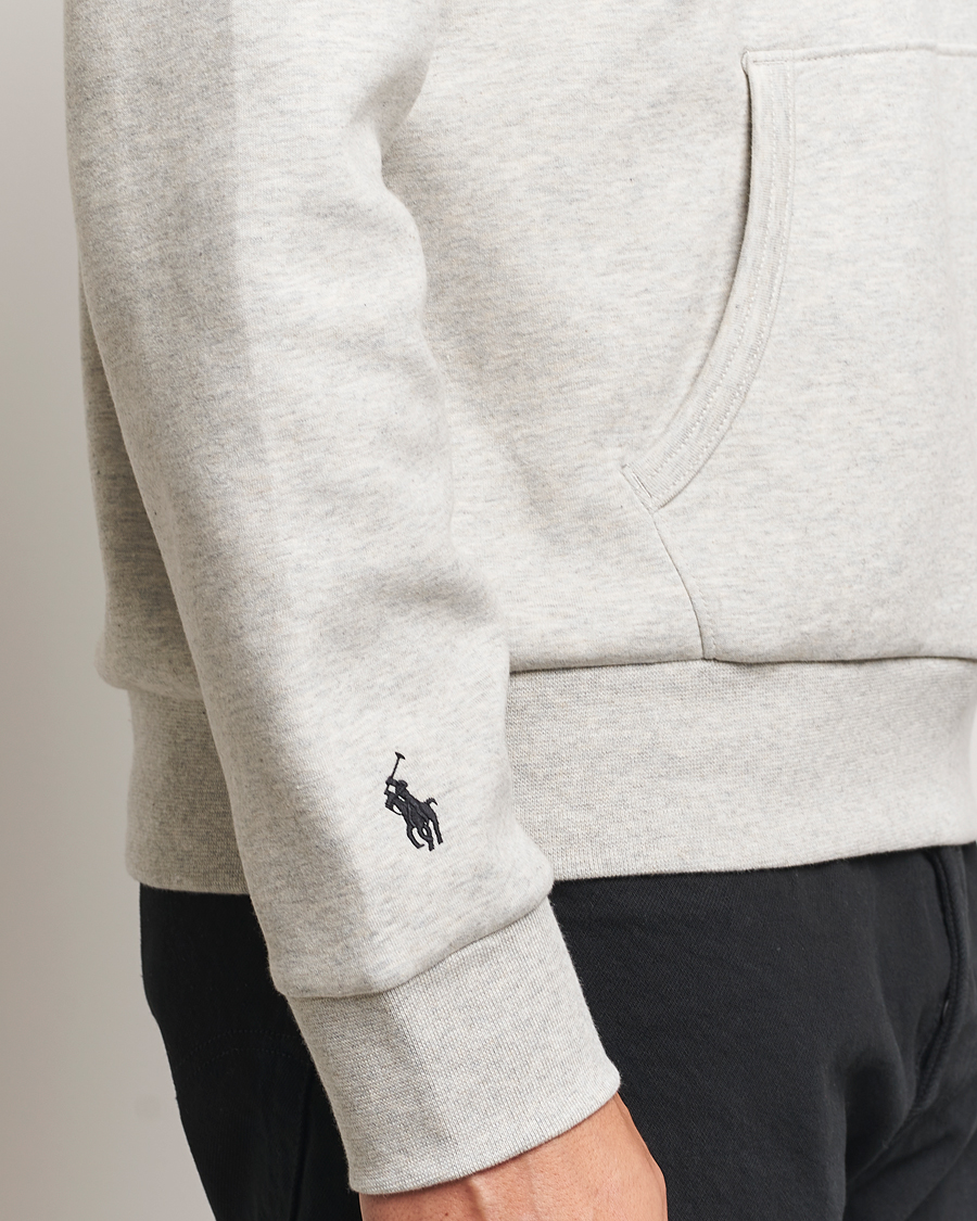 Herre | Trøjer | Polo Ralph Lauren | Central Logo Hoodie Lt Sport Heather