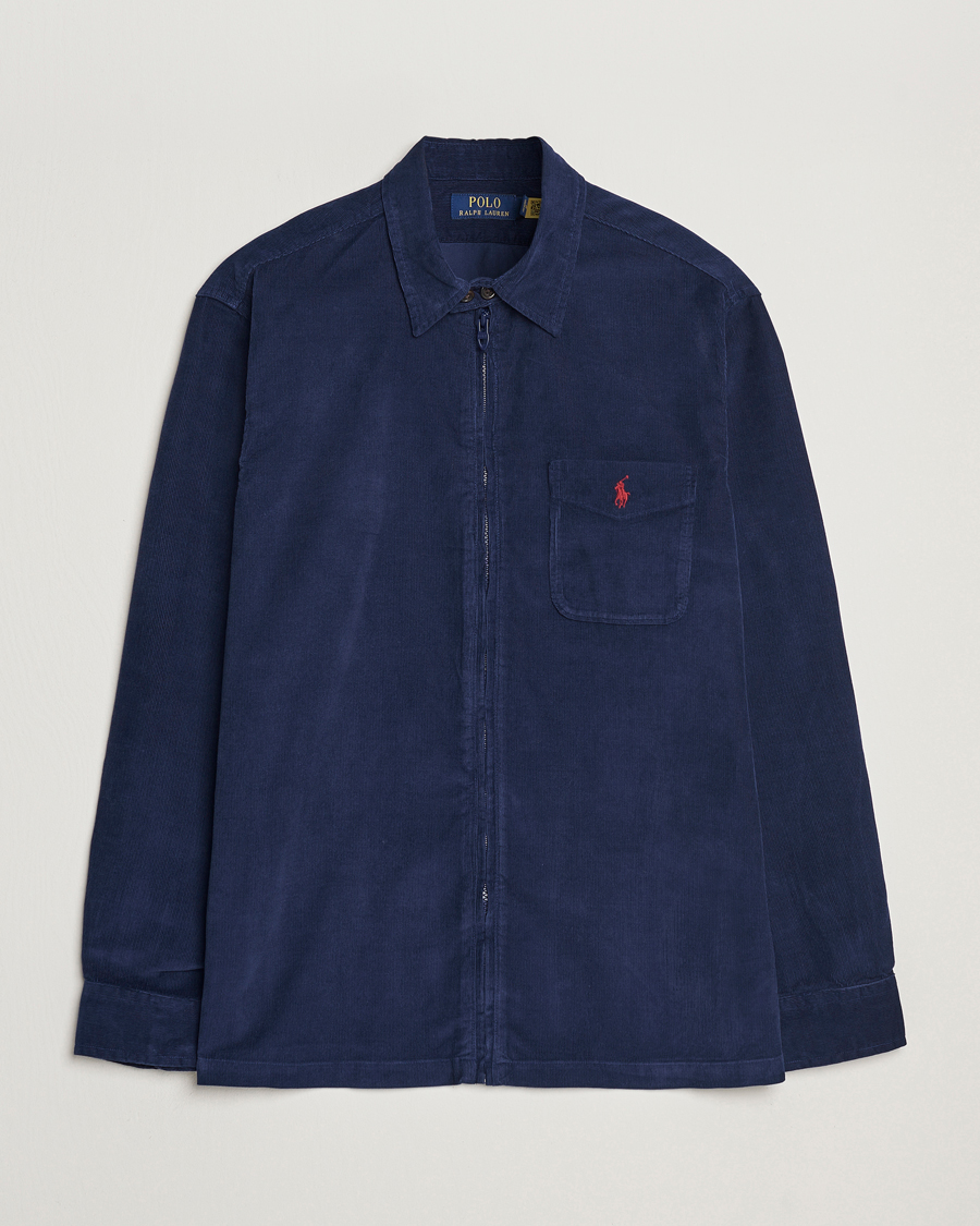 Herre | Skjorter | Polo Ralph Lauren | Corduroy Shirt Jacket Newport Navy