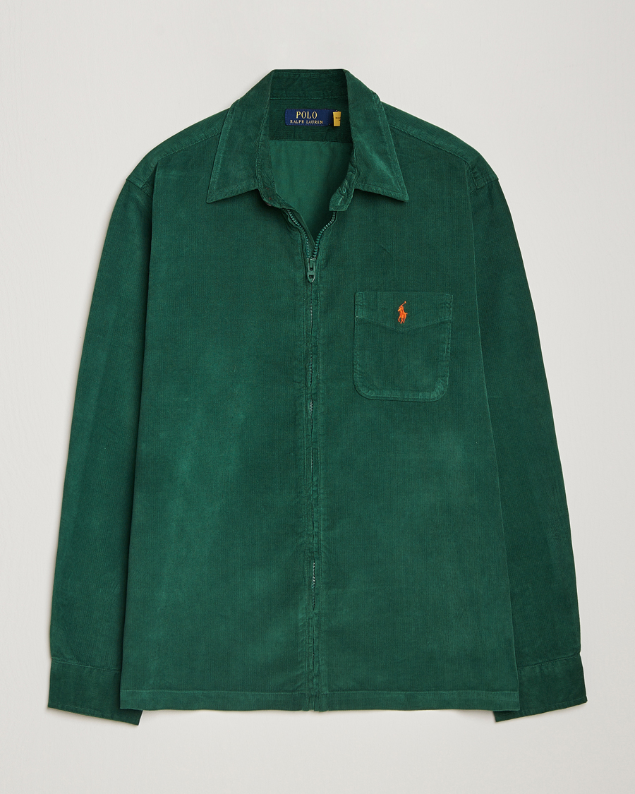 Herre | Skjorter | Polo Ralph Lauren | Corduroy Shirt Jacket Vintage Pine