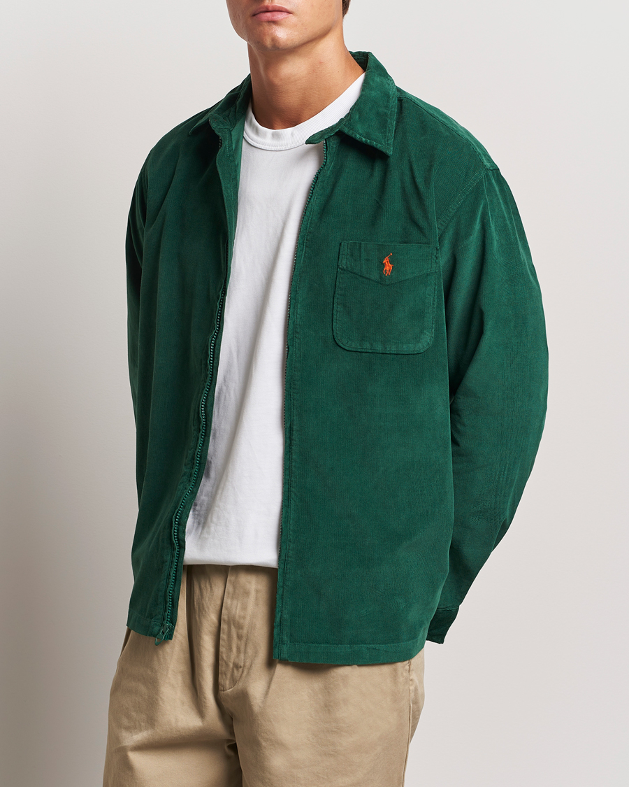 Herre | Skjorter | Polo Ralph Lauren | Corduroy Shirt Jacket Vintage Pine
