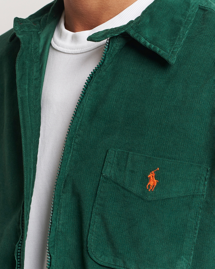 Herre | Skjorter | Polo Ralph Lauren | Corduroy Shirt Jacket Vintage Pine