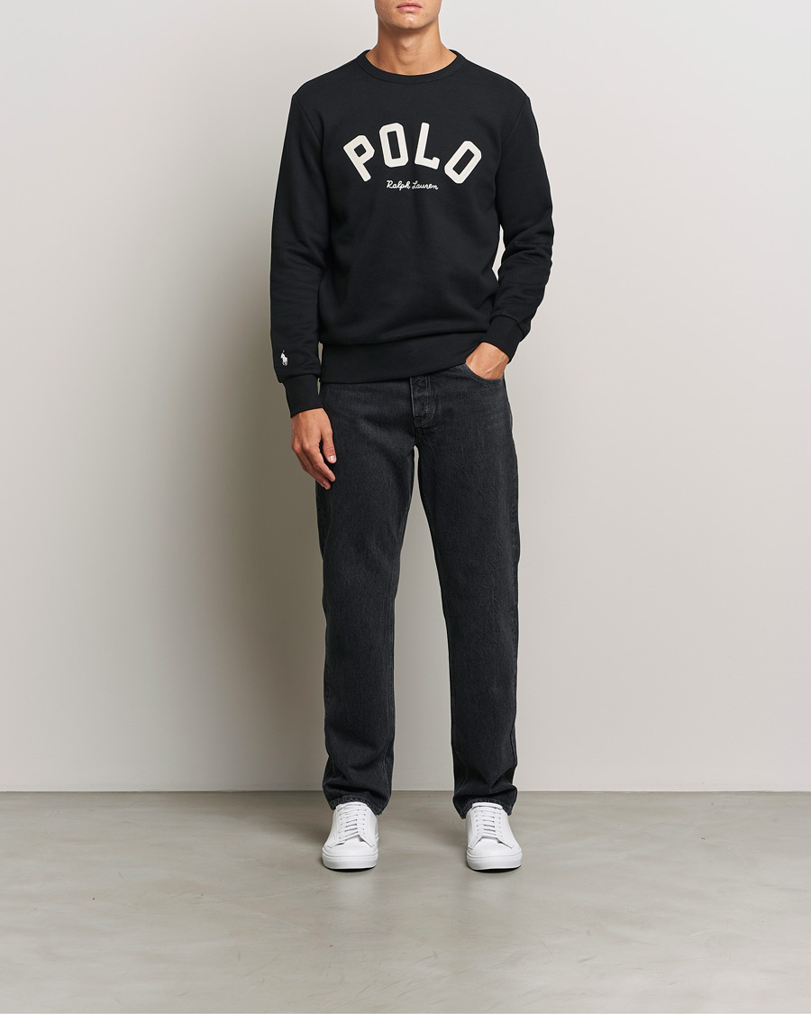 Herre | Trøjer | Polo Ralph Lauren | RL Varsity Sweatshirt Polo Black