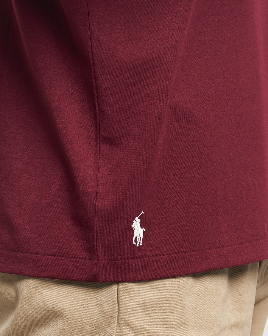 Herre | T-Shirts | Polo Ralph Lauren | RL Varsity Tee Classic Wine