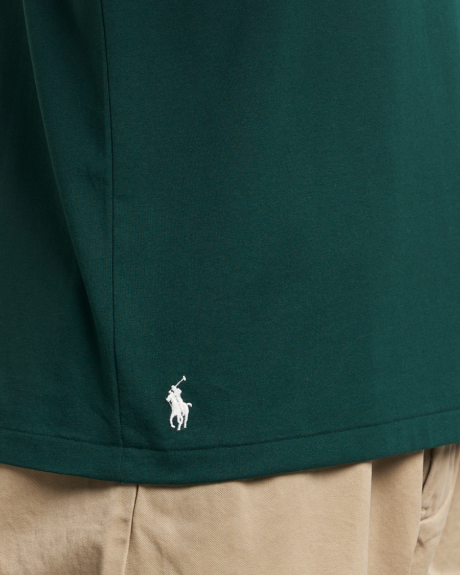 Herre | T-Shirts | Polo Ralph Lauren | RL Varsity Tee Moss Agate