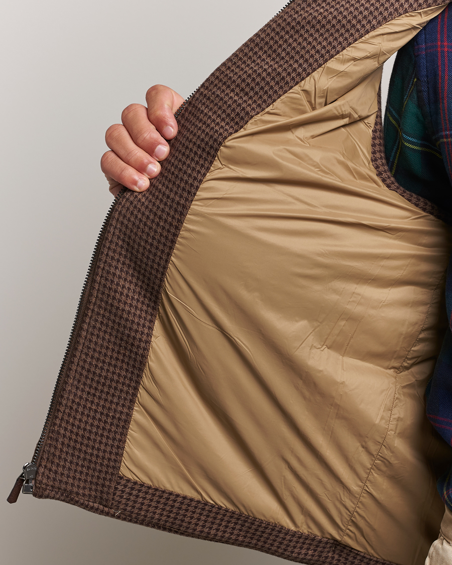 Herre | Jakker | Polo Ralph Lauren | Quilted Vest Cedar Heather Dogtooth