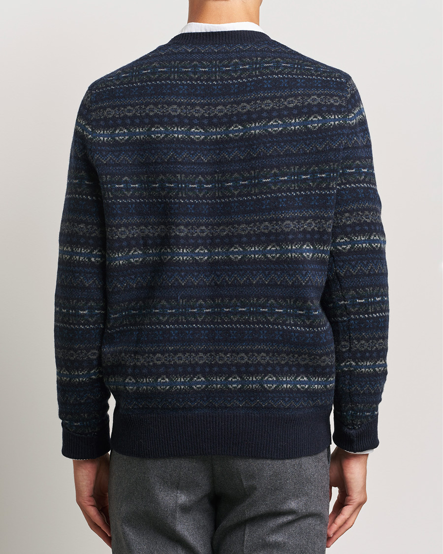 Herre | Trøjer | Polo Ralph Lauren | Wool Fairisle Sweater Navy Combo