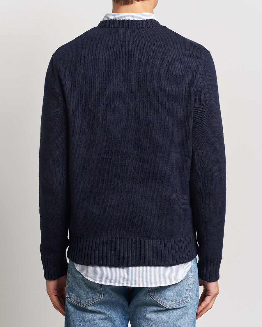 Herre | Trøjer | Polo Ralph Lauren | Holiday Bear Sweater RL Navy
