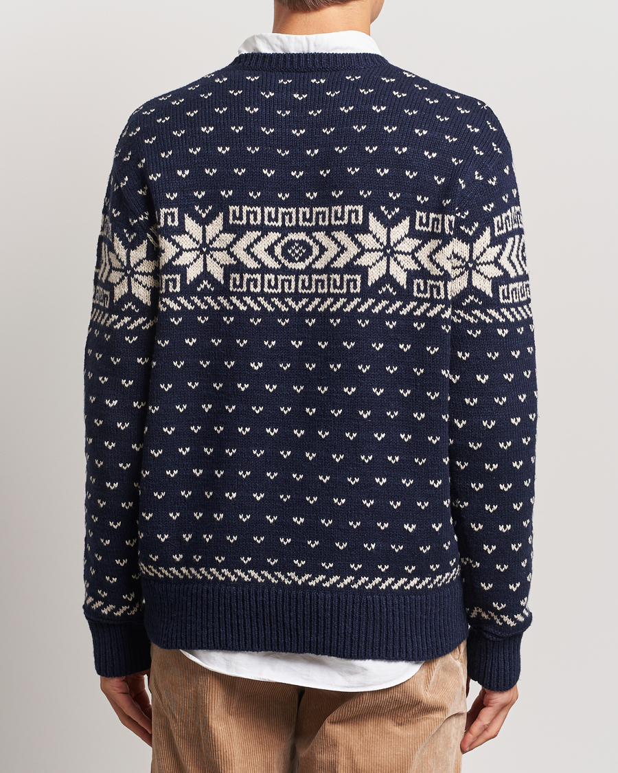Herre | Trøjer | Polo Ralph Lauren | Cotton/Cashmere Crew Neck Navy Combo