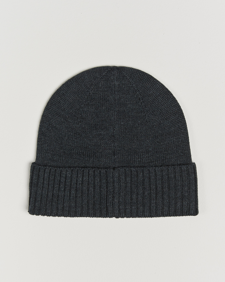 Herre | Polo Ralph Lauren Merino Beanie Dark Granite Heather | Polo Ralph Lauren | Merino Beanie Dark Granite Heather
