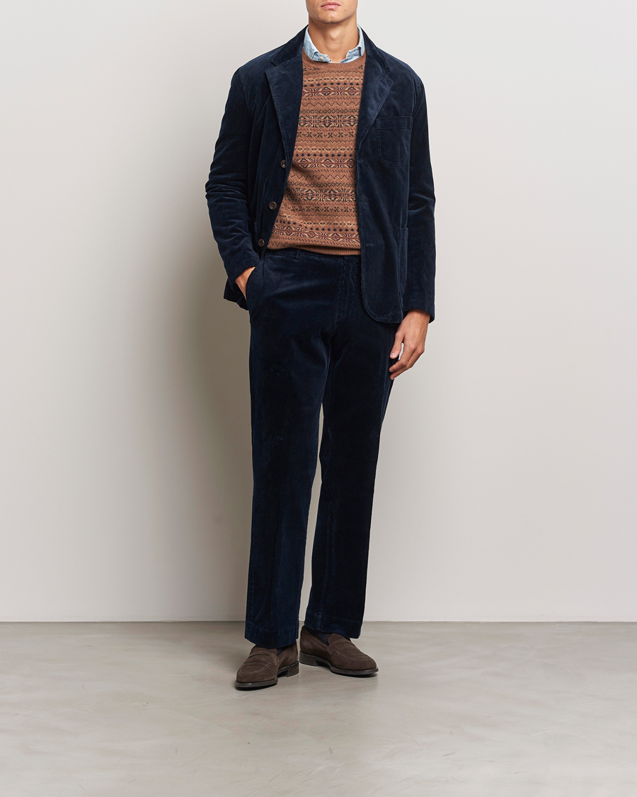 Herre | Blazere & jakker | Polo Ralph Lauren | Corduroy Stretch Blazer Aviator Navy