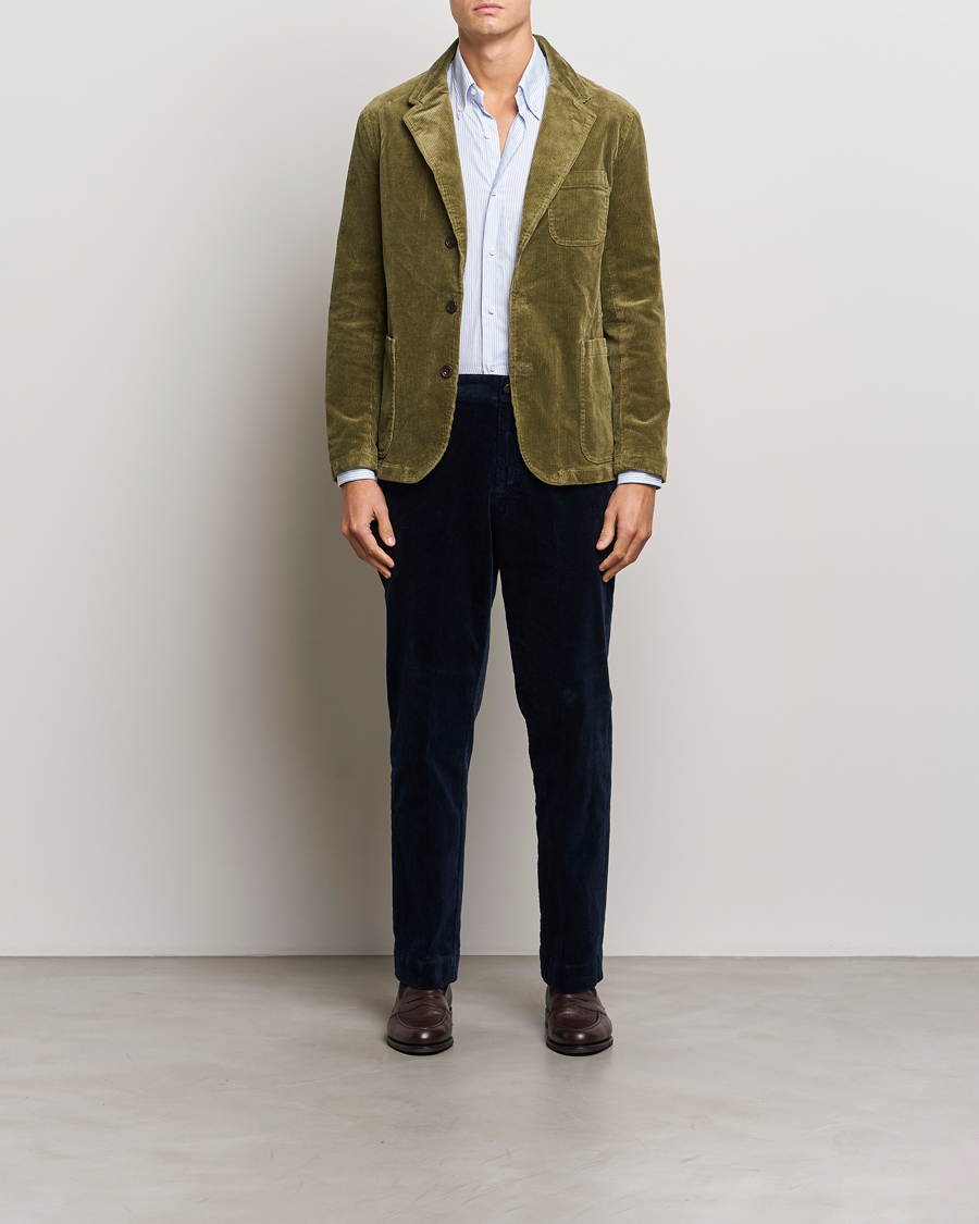Herre | Blazere & jakker | Polo Ralph Lauren | Corduroy Stretch Blazer Country Olive
