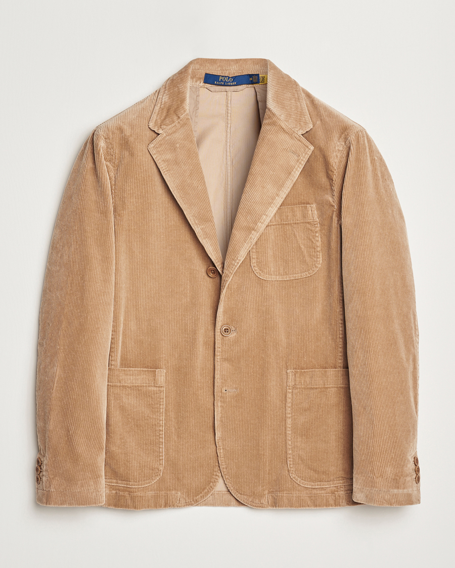 Herre | Blazere & jakker | Polo Ralph Lauren | Corduroy Stretch Blazer Hazelnut