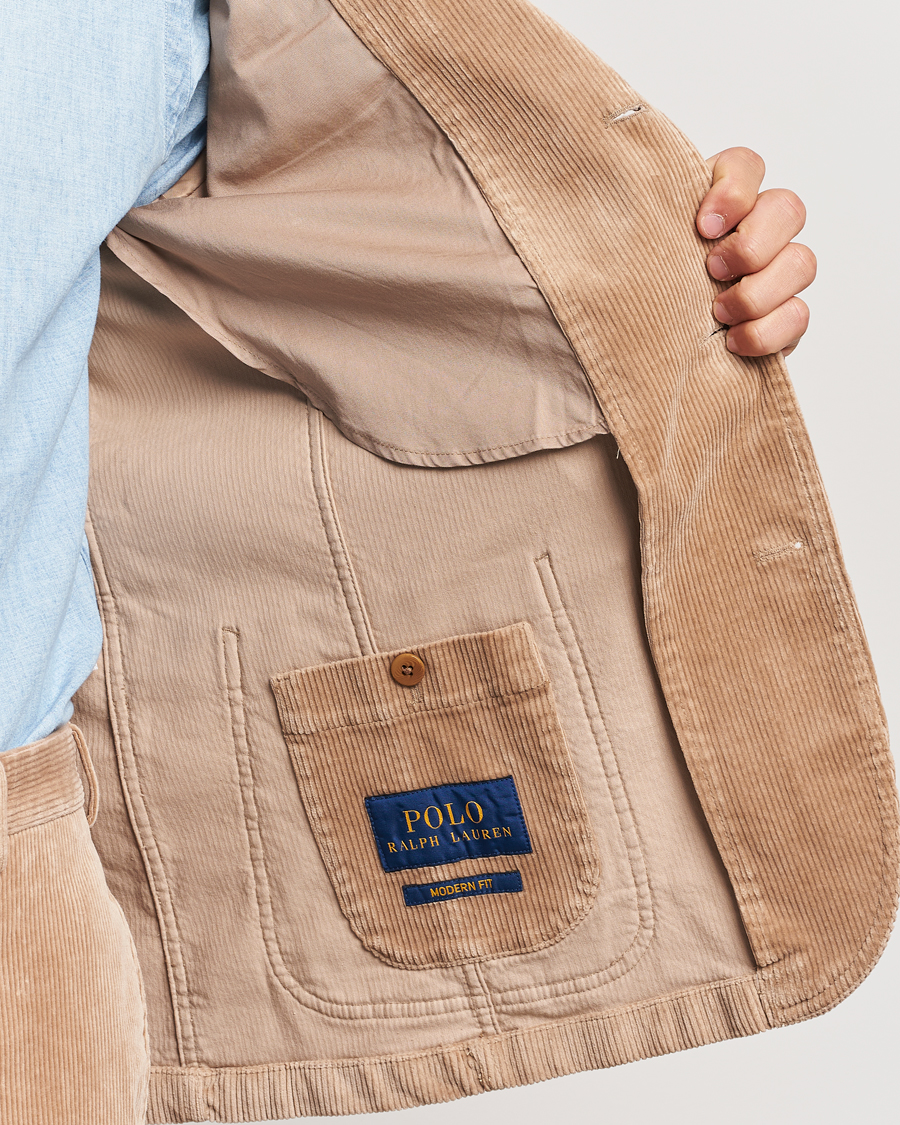 Herre | Blazere & jakker | Polo Ralph Lauren | Corduroy Stretch Blazer Hazelnut