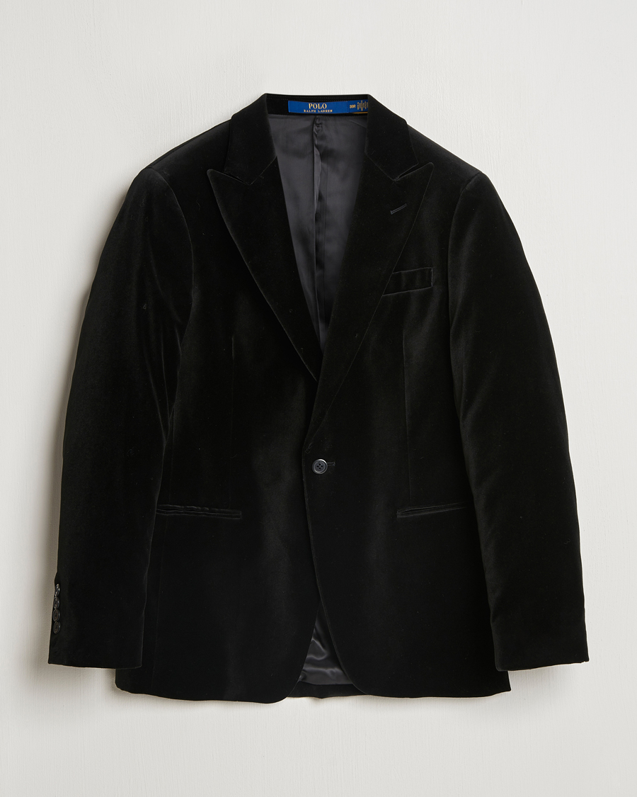 Herre | Blazere & jakker | Polo Ralph Lauren | Velvet Blazer Black