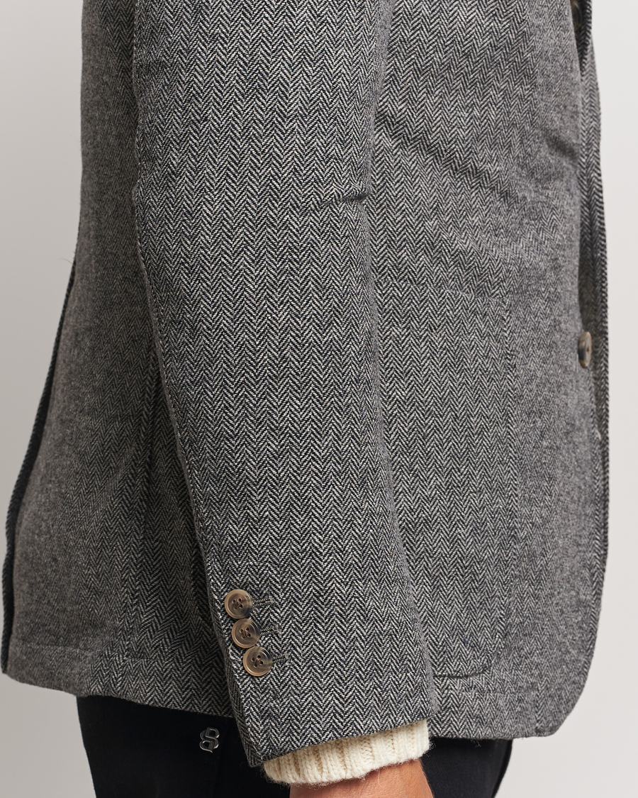 Herre | Blazere & jakker | Polo Ralph Lauren | Classic Herringbone Sportcoat Black/Cream
