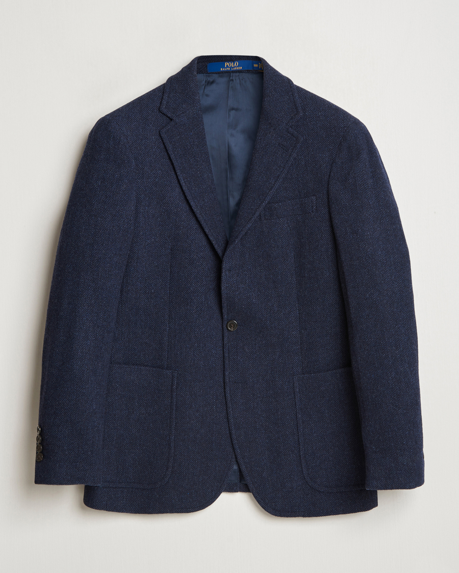 Herre | Blazere & jakker | Polo Ralph Lauren | Broken Herringbone Sportcoat Navy Multi