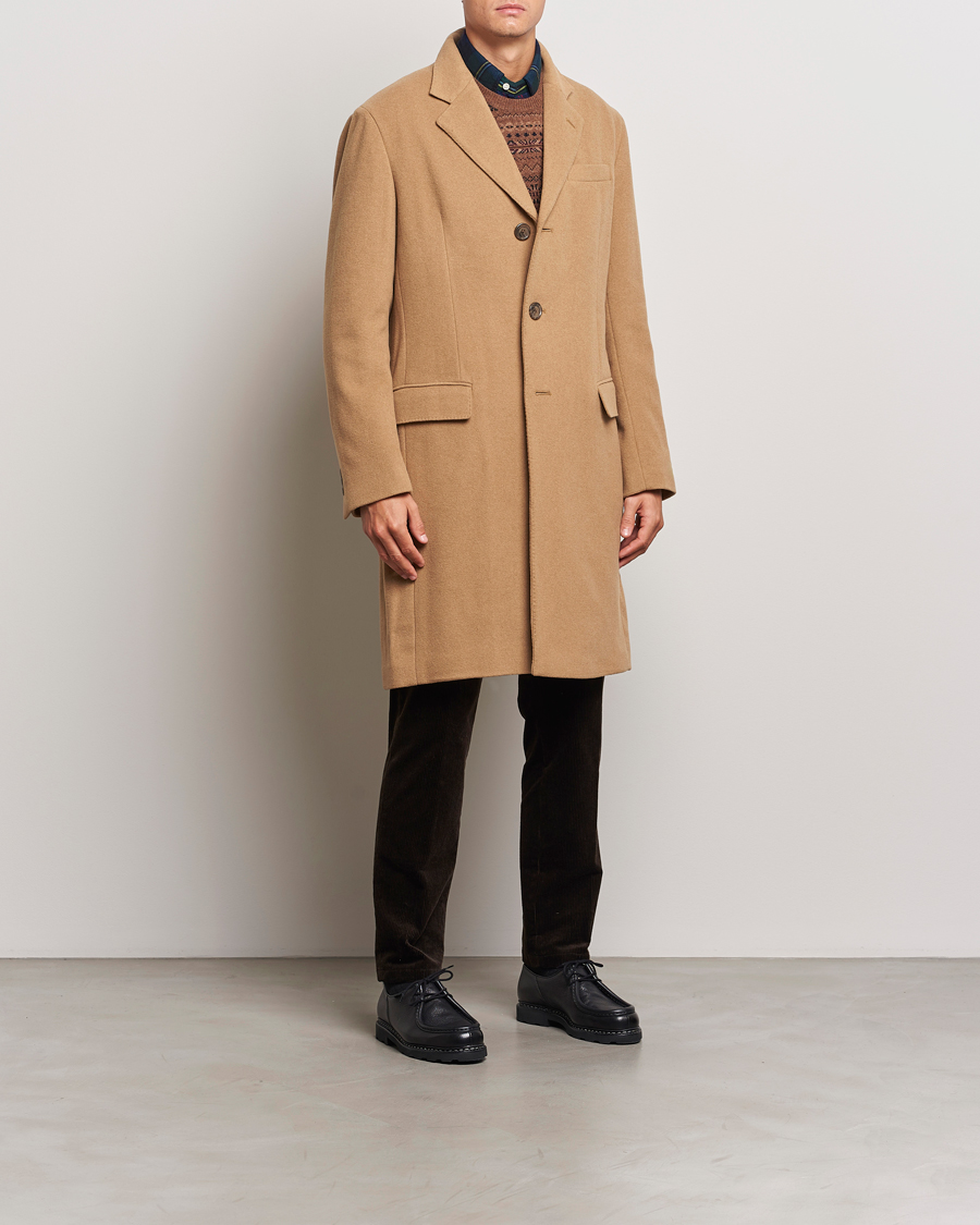Herre | Jakker | Polo Ralph Lauren | Paddock Wool Coat Camel