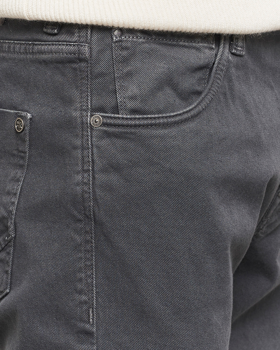 Herre | Bukser | Incotex | 5-Pocket Bull Denim Pants Dark Grey